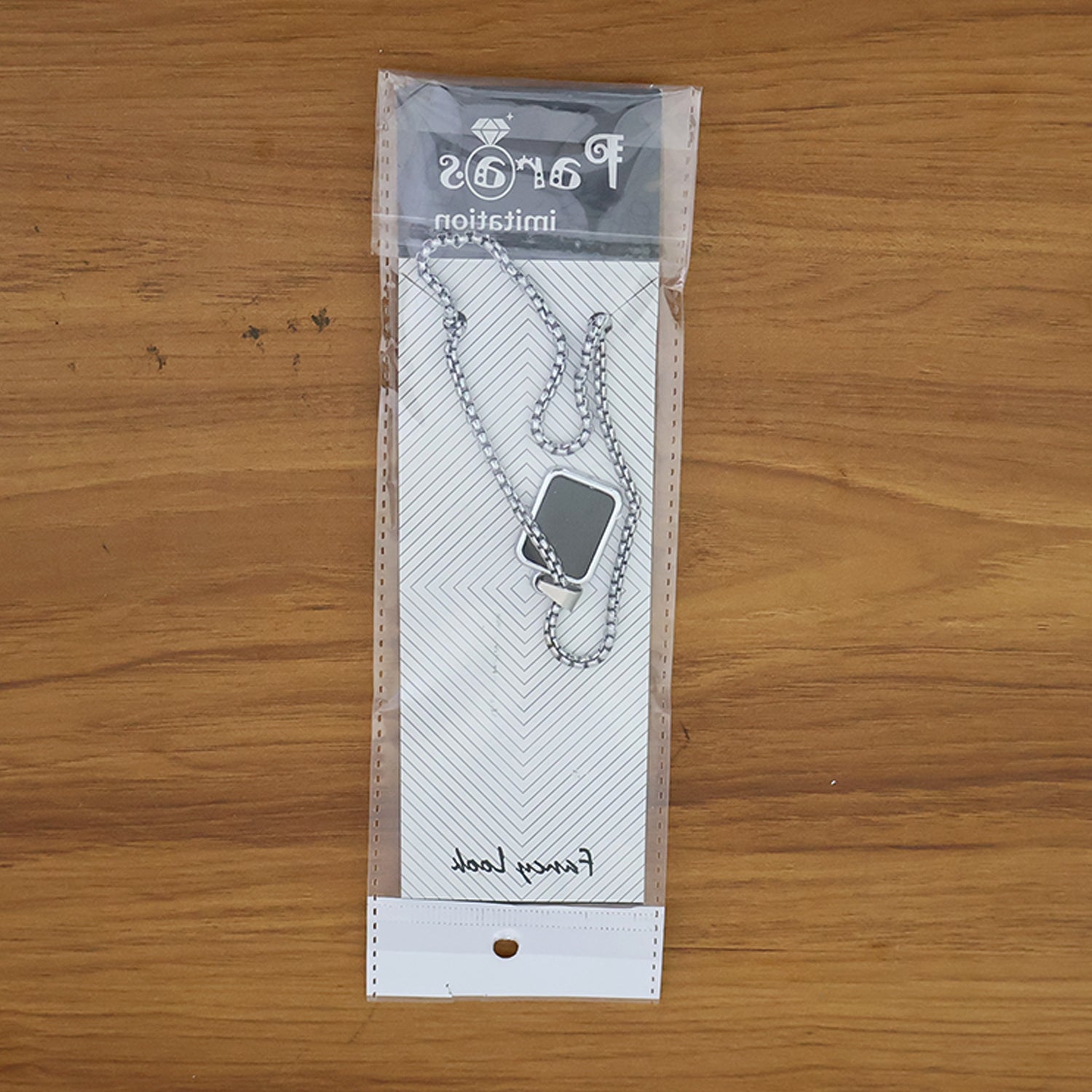 Premium Stainless-Steel Menâ€™s Fashion Pendant Chain (1 Pc)