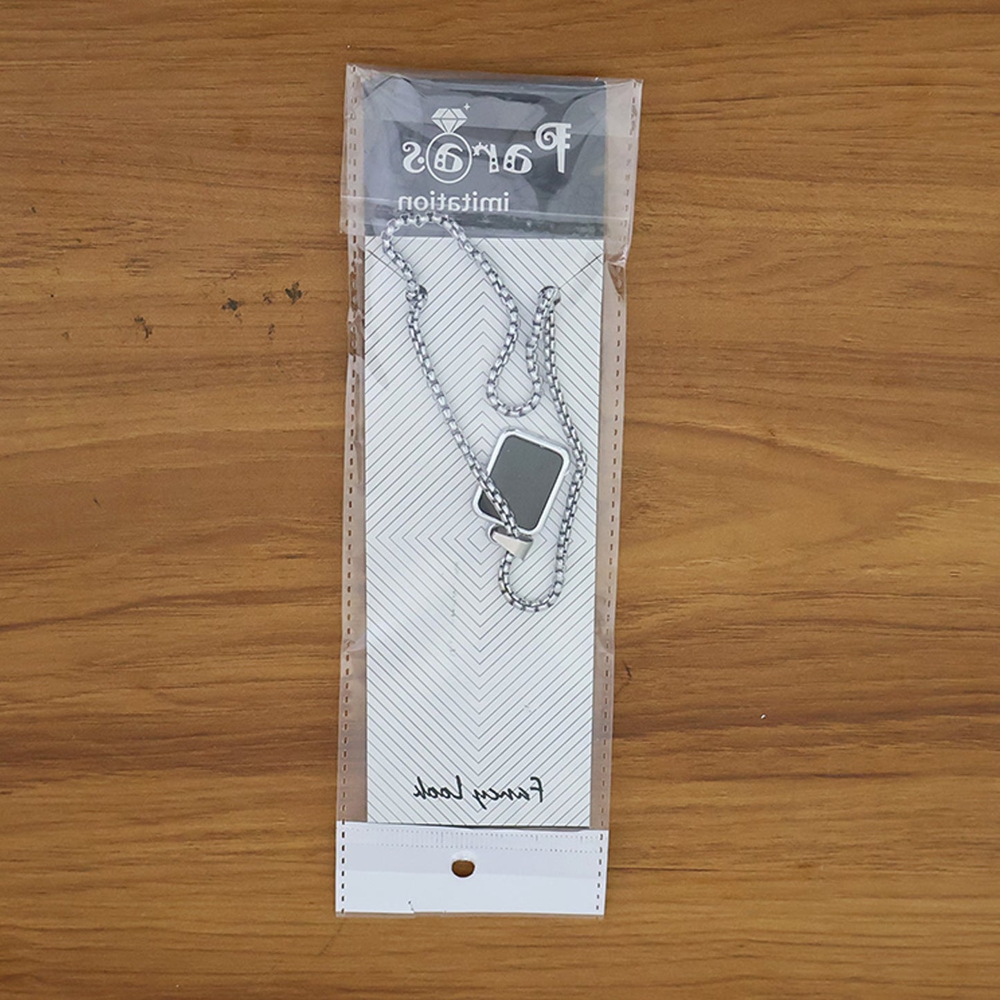 Premium Stainless-Steel Menâ€™s Fashion Pendant Chain (1 Pc)