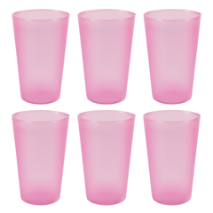 Large Glass Set – Ideal for Kitchens & Offices, Perfect for Water & Beverages (6-Piece)