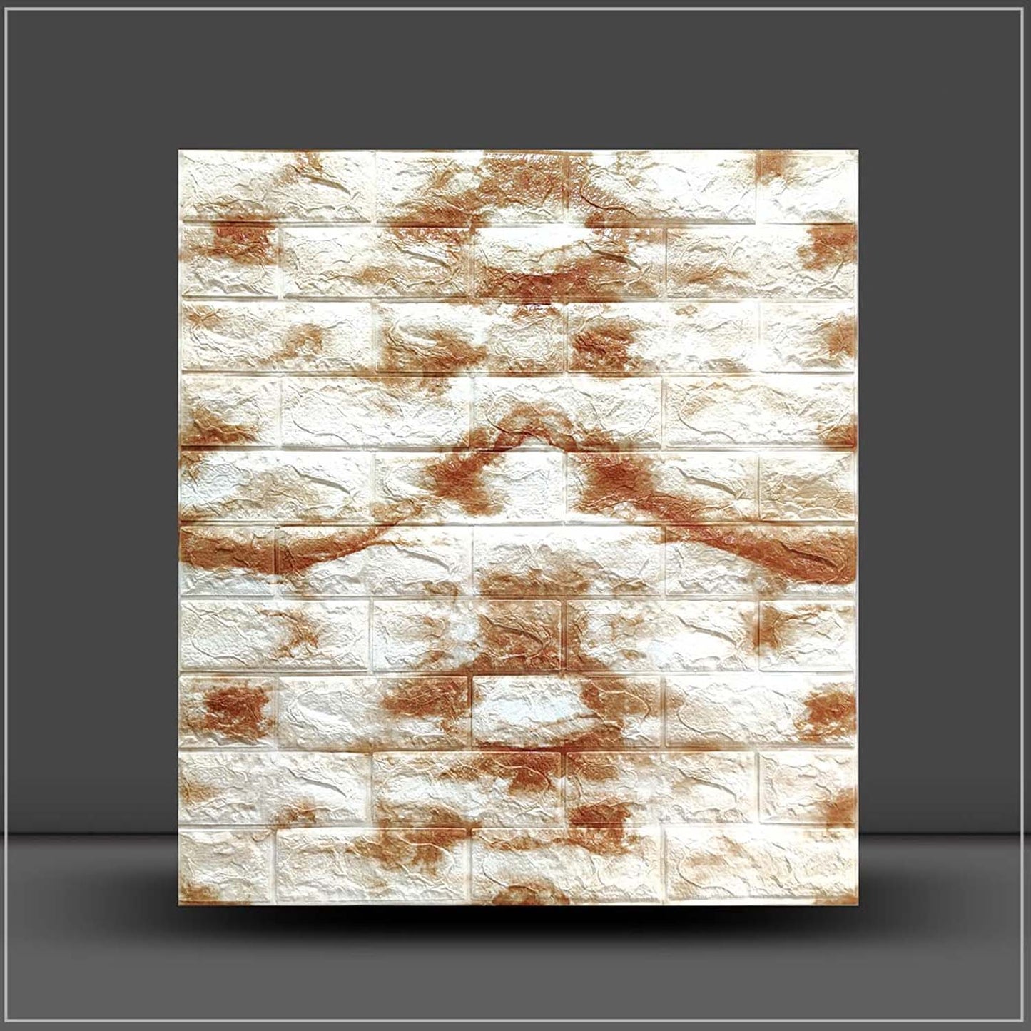 Wallpaper 3D Foam Wallpaper Sticker Panels (78 x 70 Cm / 1 Pc)