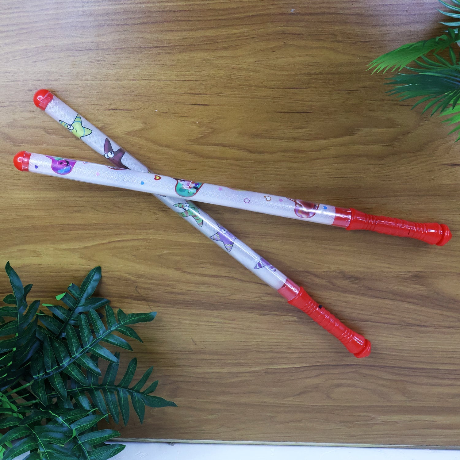 2 Piece LED Dandiya Sticks Set â€“ Color Changing Light-Up