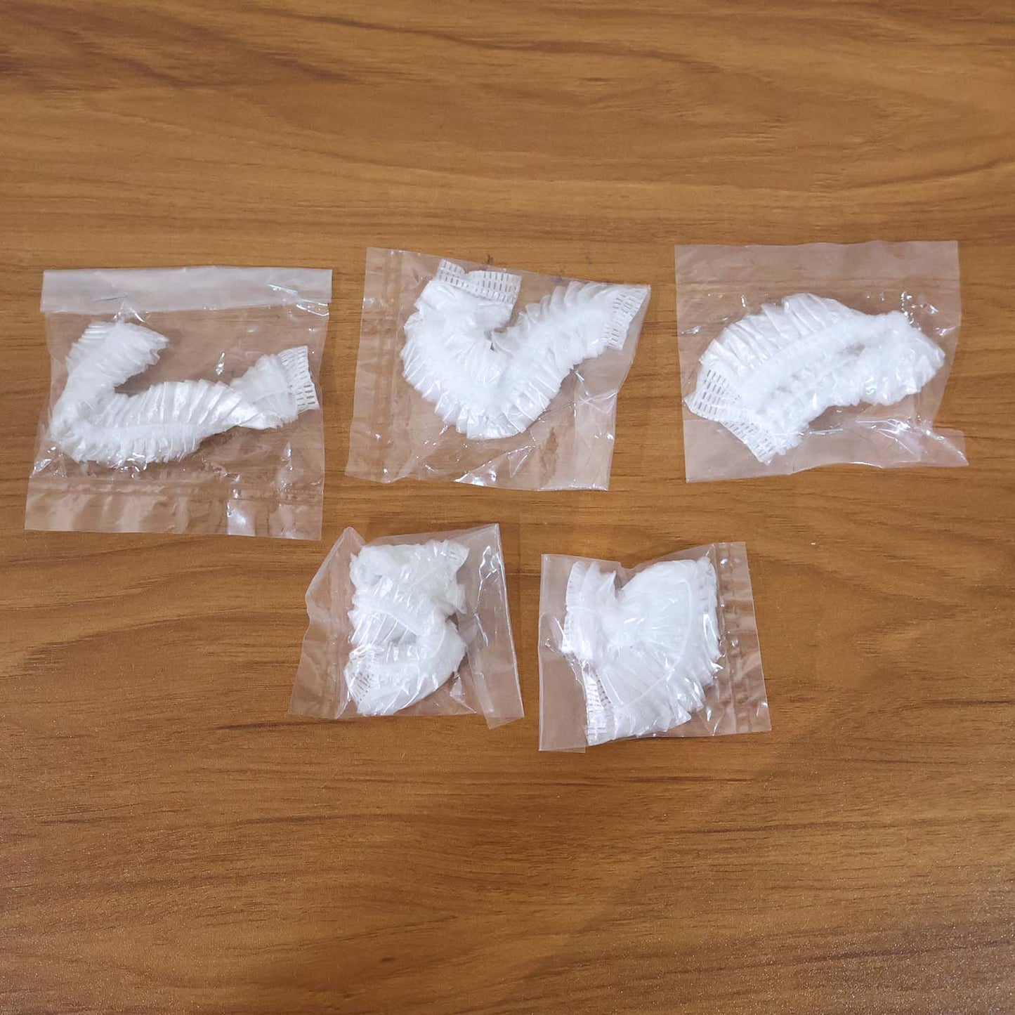 Disposable Menâ€™s Hair Protection Shower Cap / Head Cover (5 Pc)