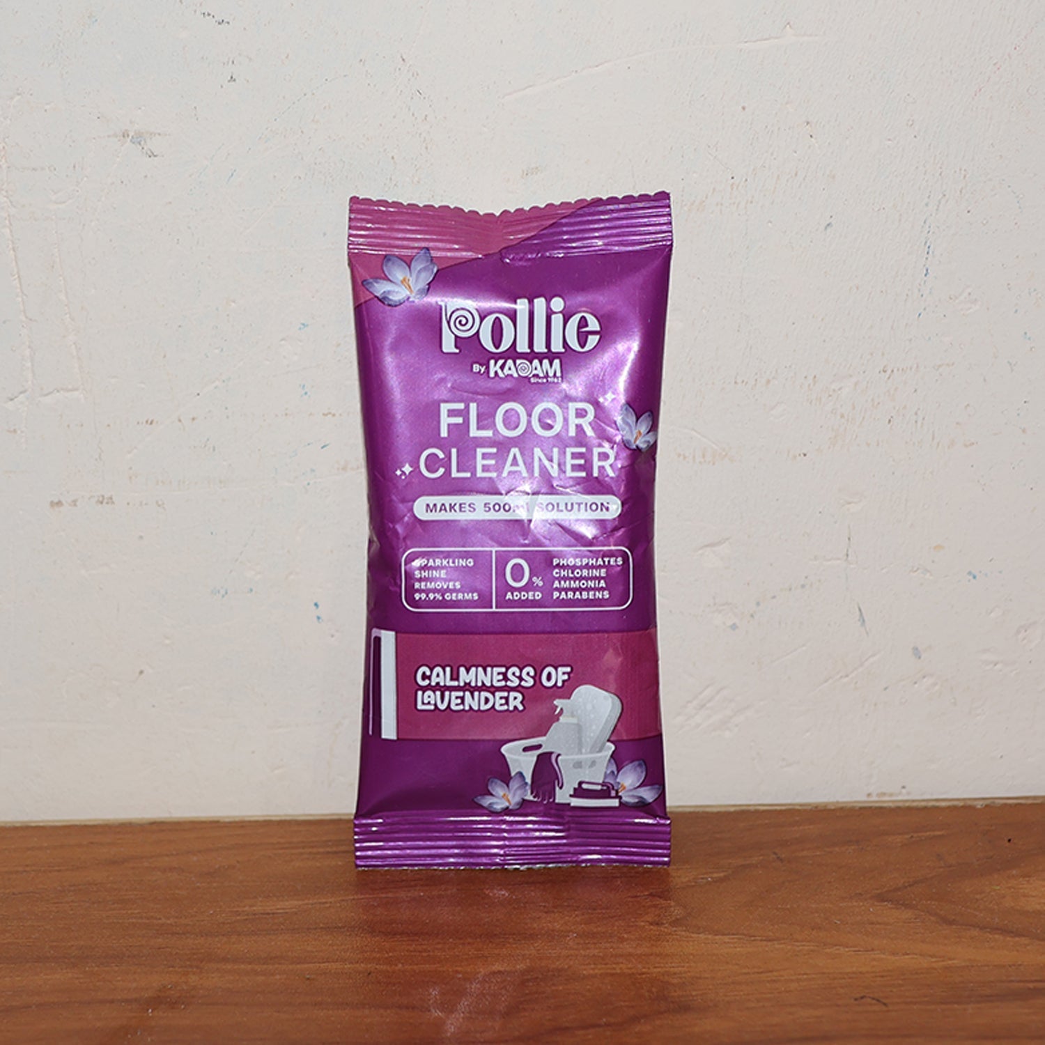 Pollic Kadam Concentrated Floor Cleaner Sachet â€“ Lavender Fragrance (50 Gm)