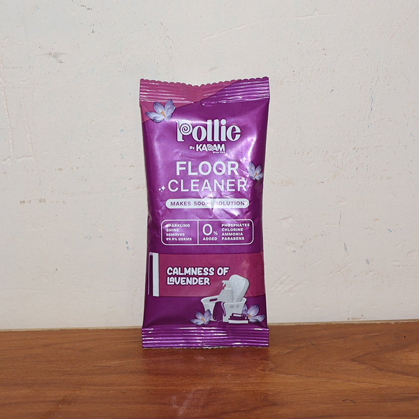 Pollic Kadam Concentrated Floor Cleaner Sachet â€“ Lavender Fragrance (50 Gm)