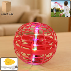 Flying Ball Toys, USB Rechargeable Built-in RGB Lights 360Â°Rotating Magic Controller