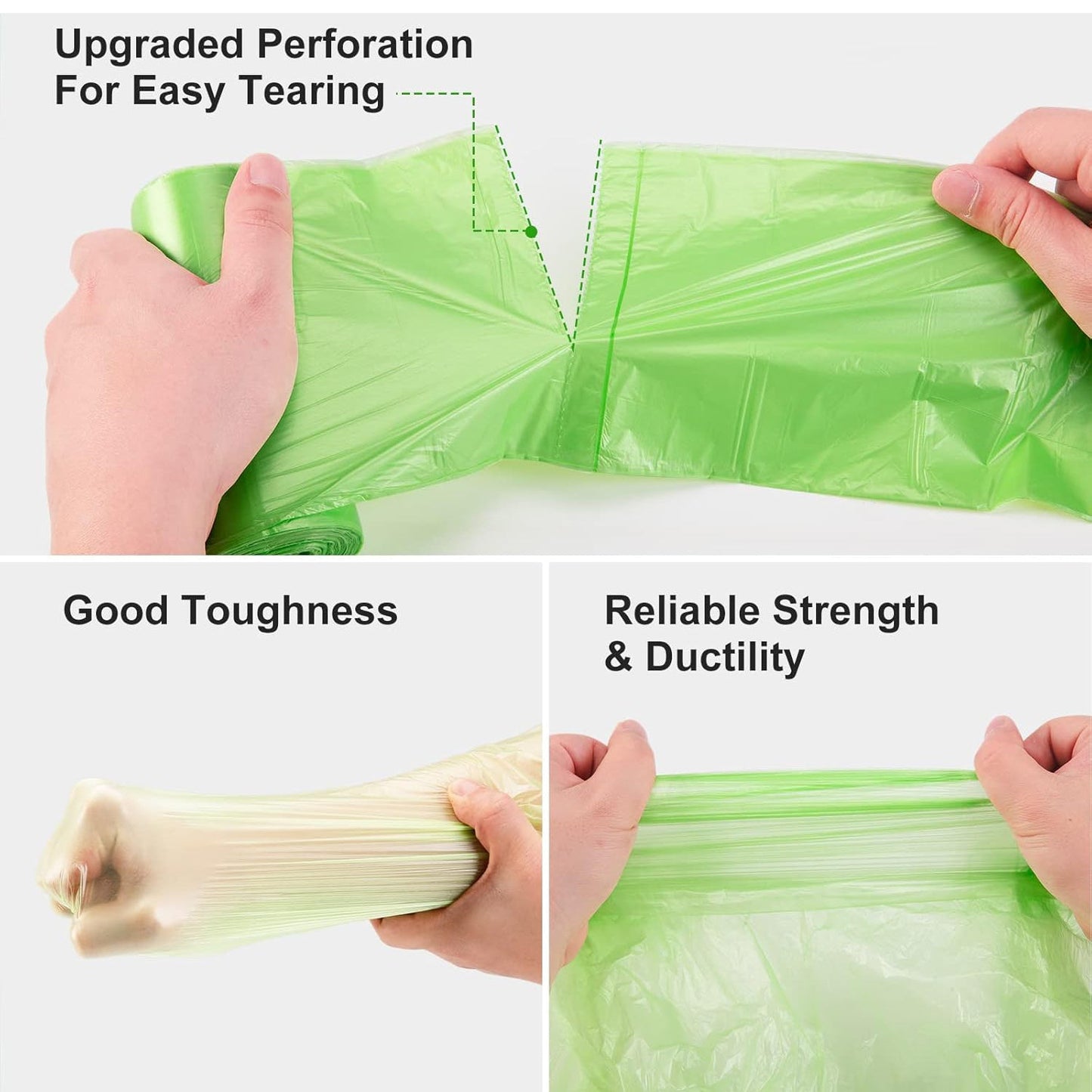 Heavy-Duty Garbage Bags - 55 Ã— 40 cm (4 Pc / Set)