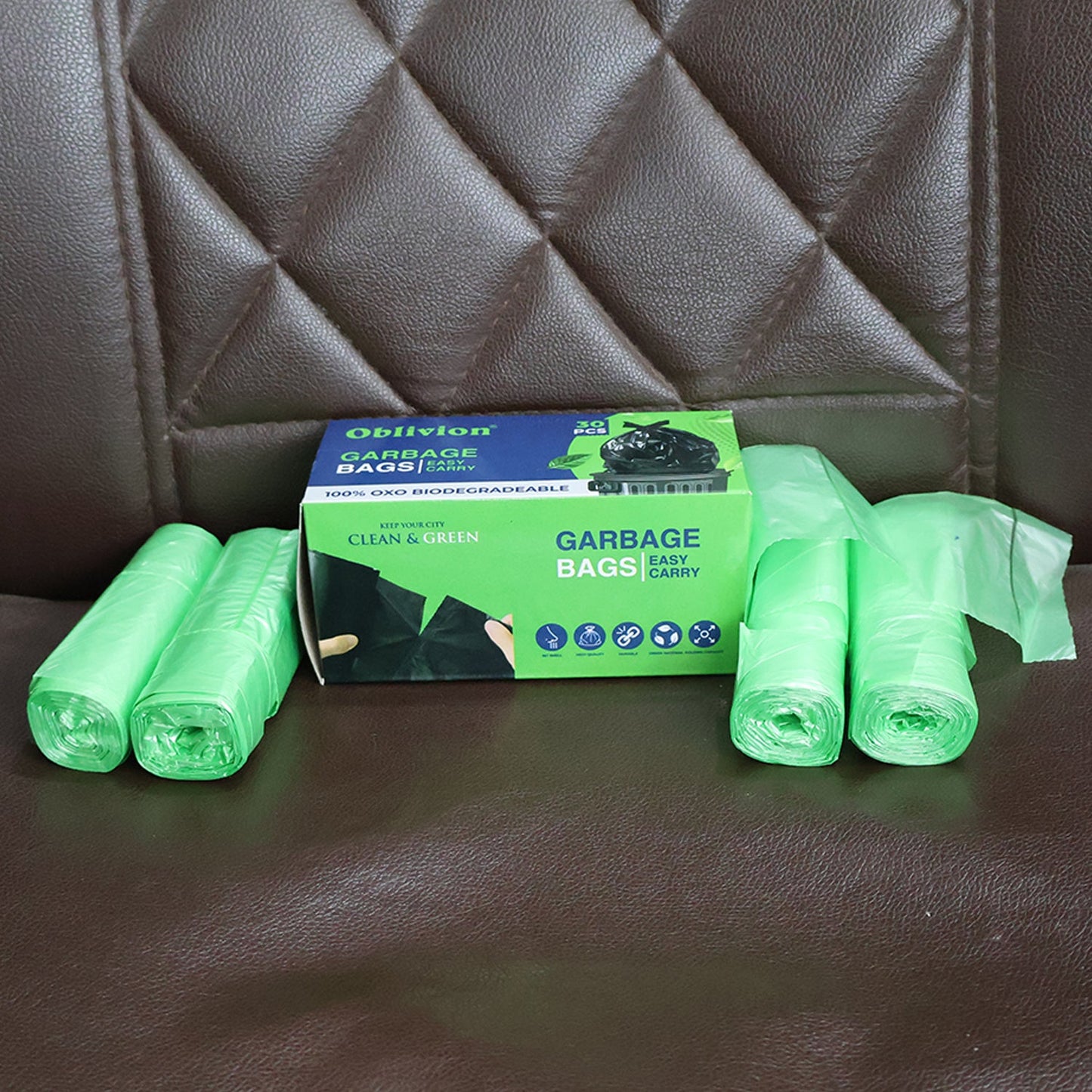 Heavy-Duty Garbage Bags - 55 Ã— 40 cm (4 Pc / Set)