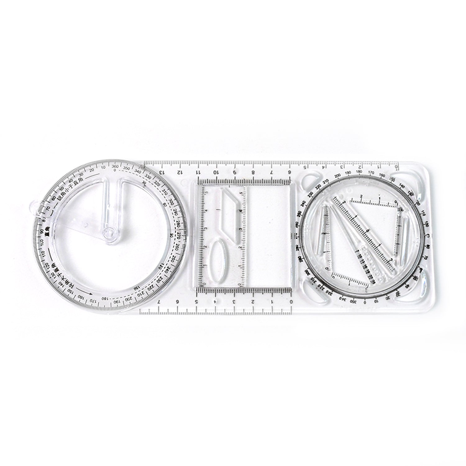 Multi-Functional Geometry Drawing Tool (1 Pc)