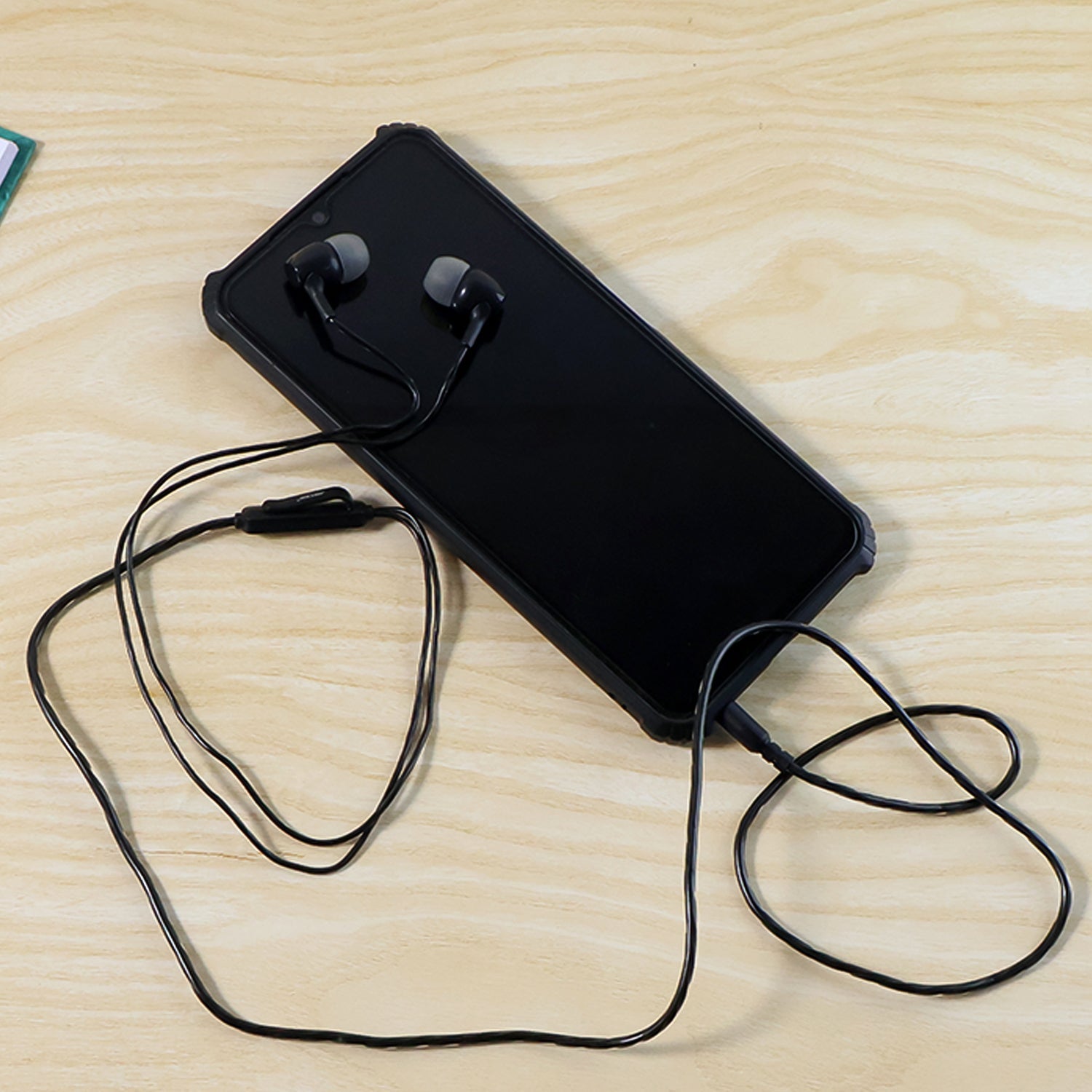 Premium Wired Stereo In-Ear Earphones (1 Pc)