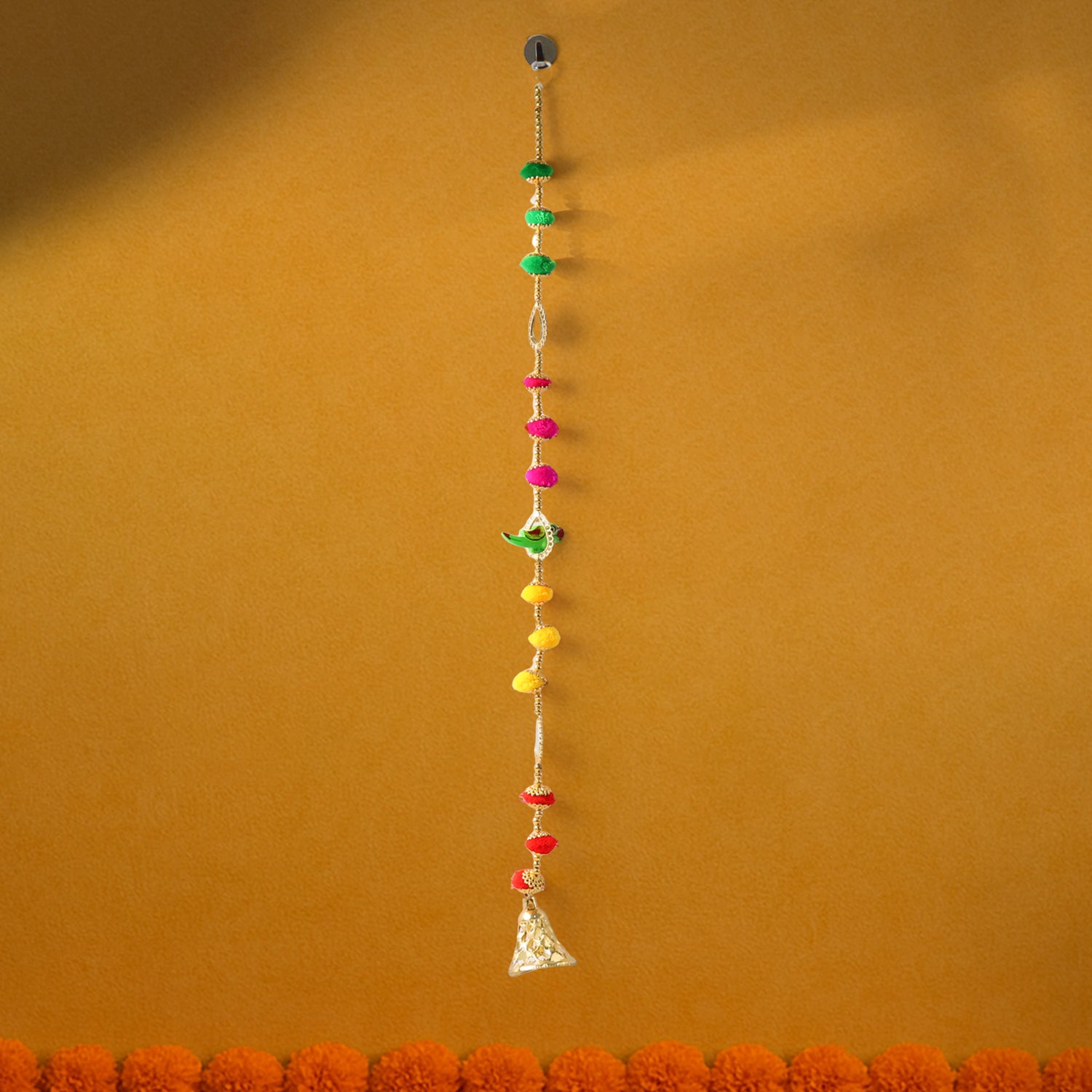 Traditional Decorative Hanging with Beads - (1 Pc)