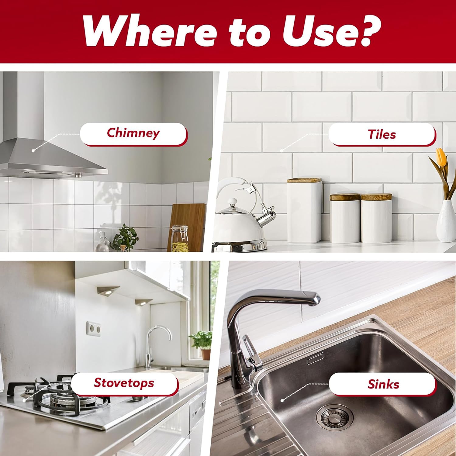 Pollic kadam Concentrated Kitchen Surface Cleaner Refill Kit with Spray Bottle