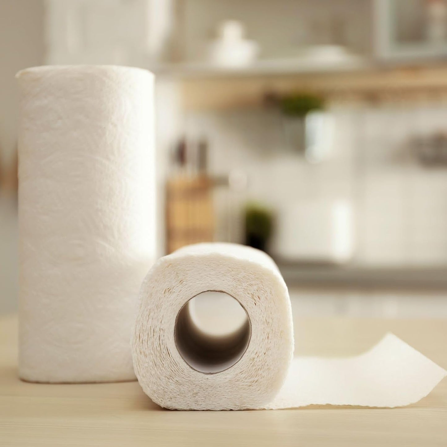 Freshee Super-Absorbent Kitchen Roll 4-in-1 Paper Towels (4 Rolls Ã— 60 Sheets = 240 Sheets)