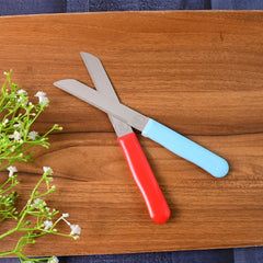 Premium Quality Stainless Steel Handle Plain Knife (10 Pc / 1 Set)