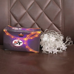 Multicolor LED Decorative String Light with Star-Shaped Covers (8 Meter)