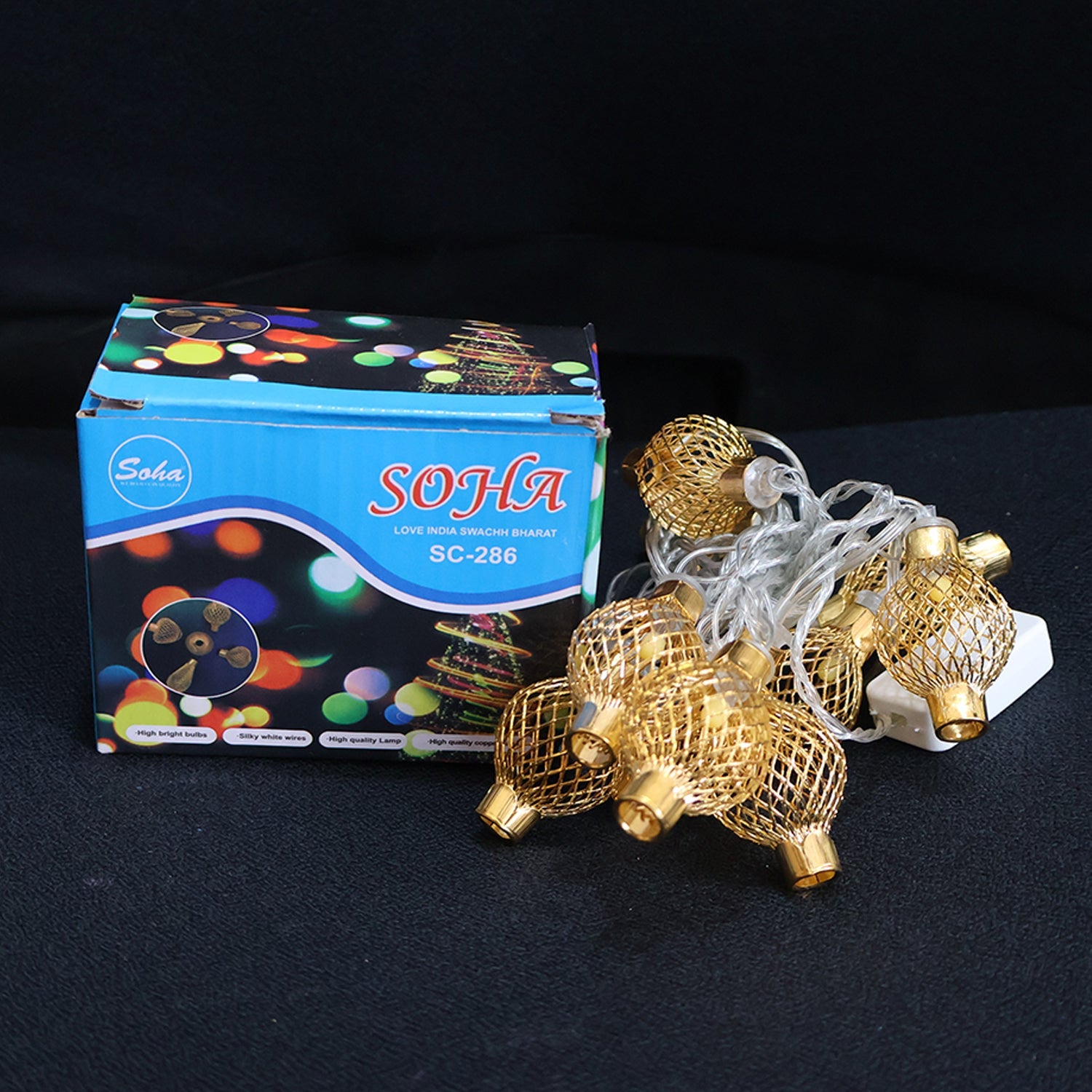 LED Metal Ball String Light