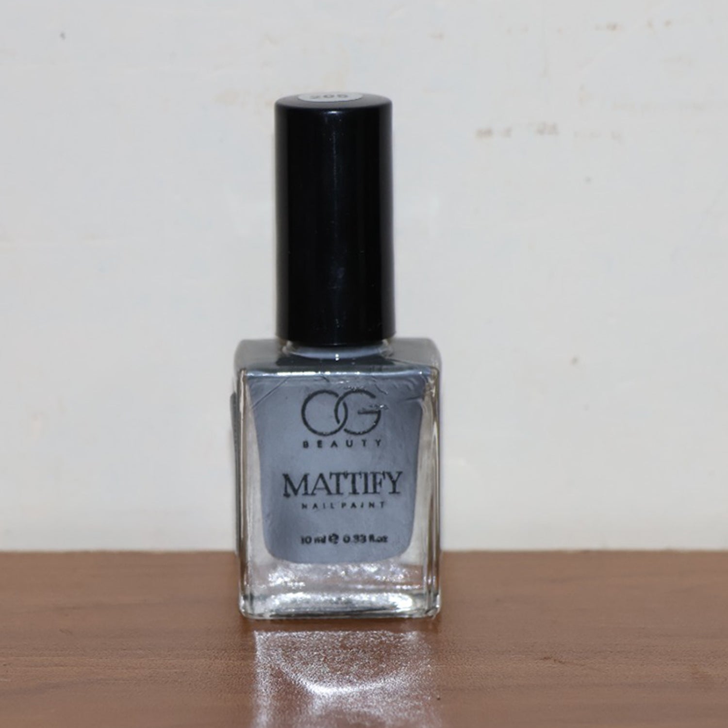 OG Beauty Calm Grey Mattify Nail Paint (10 ML / 1 Pc)