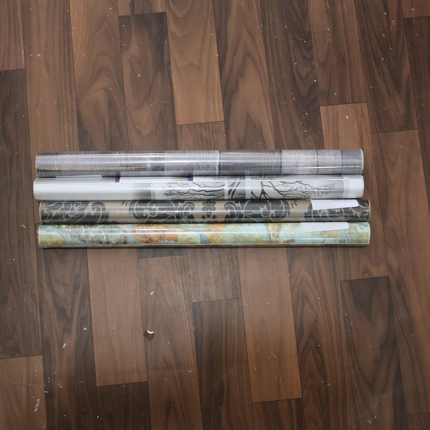 Self-Adhesive Waterproof Wallpaper Roll - (1 Pc / Mix Design)