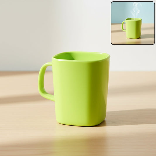 Square Melamine Mug â€“ Premium Durable Lightweight Cup (1 Pc)
