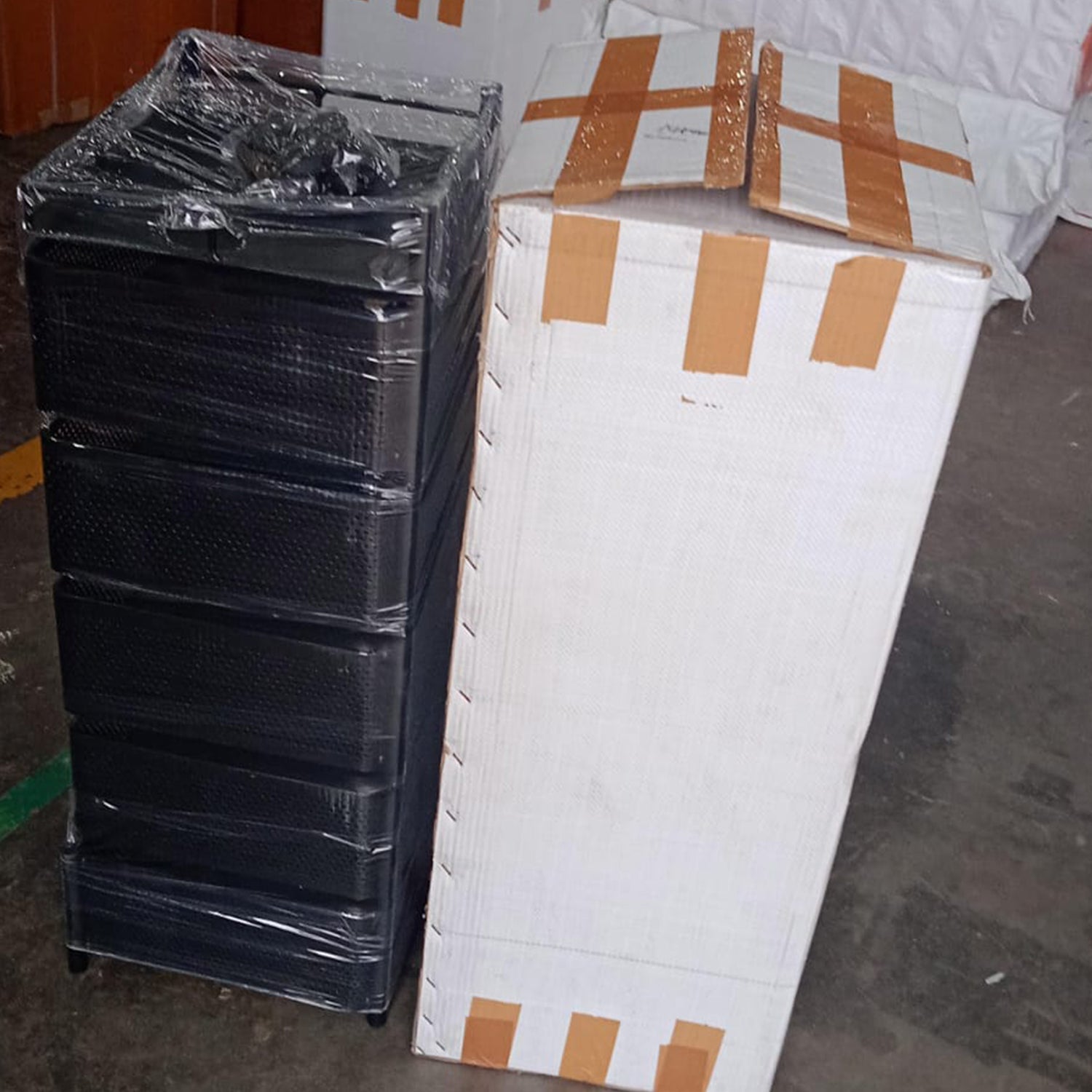 5 Layer Multipurpose Kitchen Storage Trolley with Wheels