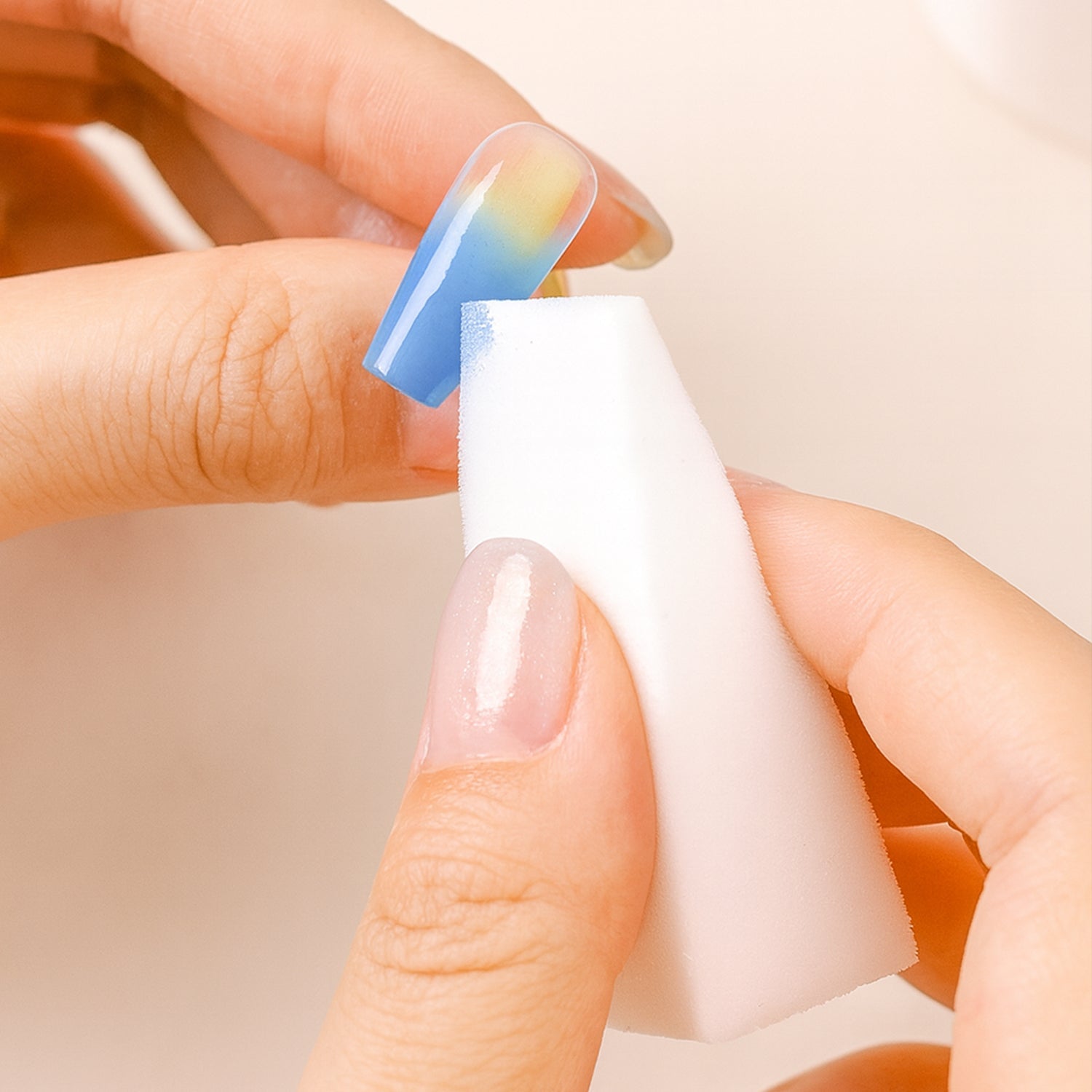 10 Pcs Nail Buffer Blocks â€“ Professional Manicure & Pedicure Nail Polishing Sponge