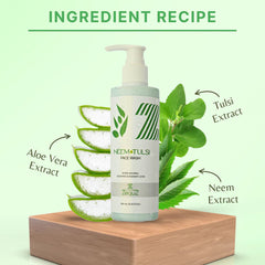 Zequz Neem & Tulsi Face Wash - (1 Pc / 250 ML)