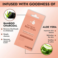 Inâ€™lief Deep Cleansing Bamboo Charcoal Nose Pack