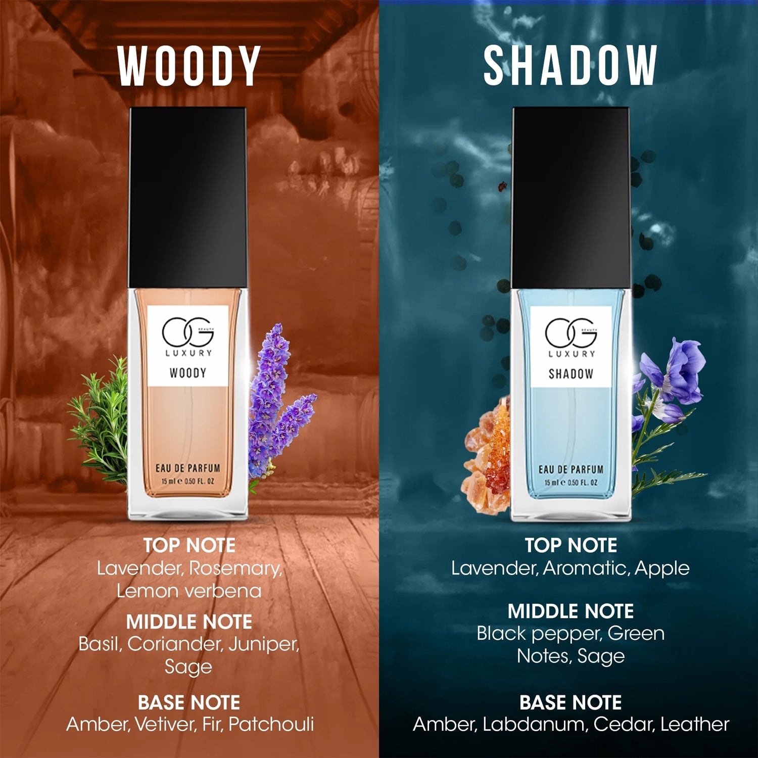 OG Luxury Perfume Gift Set Eau De Parfum Collection (15 ML / 4 Pc)