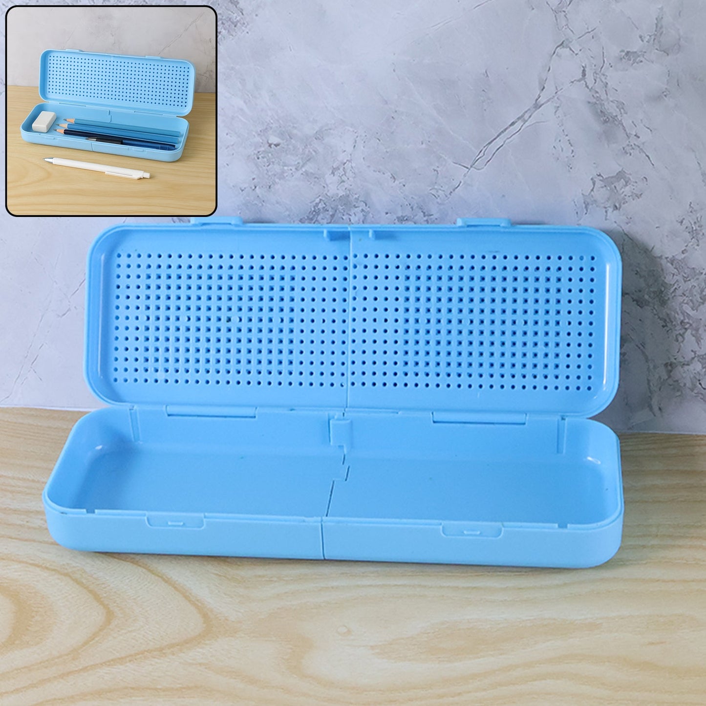 DIY Pixel Art Building Block Pencil Box (1 Set)