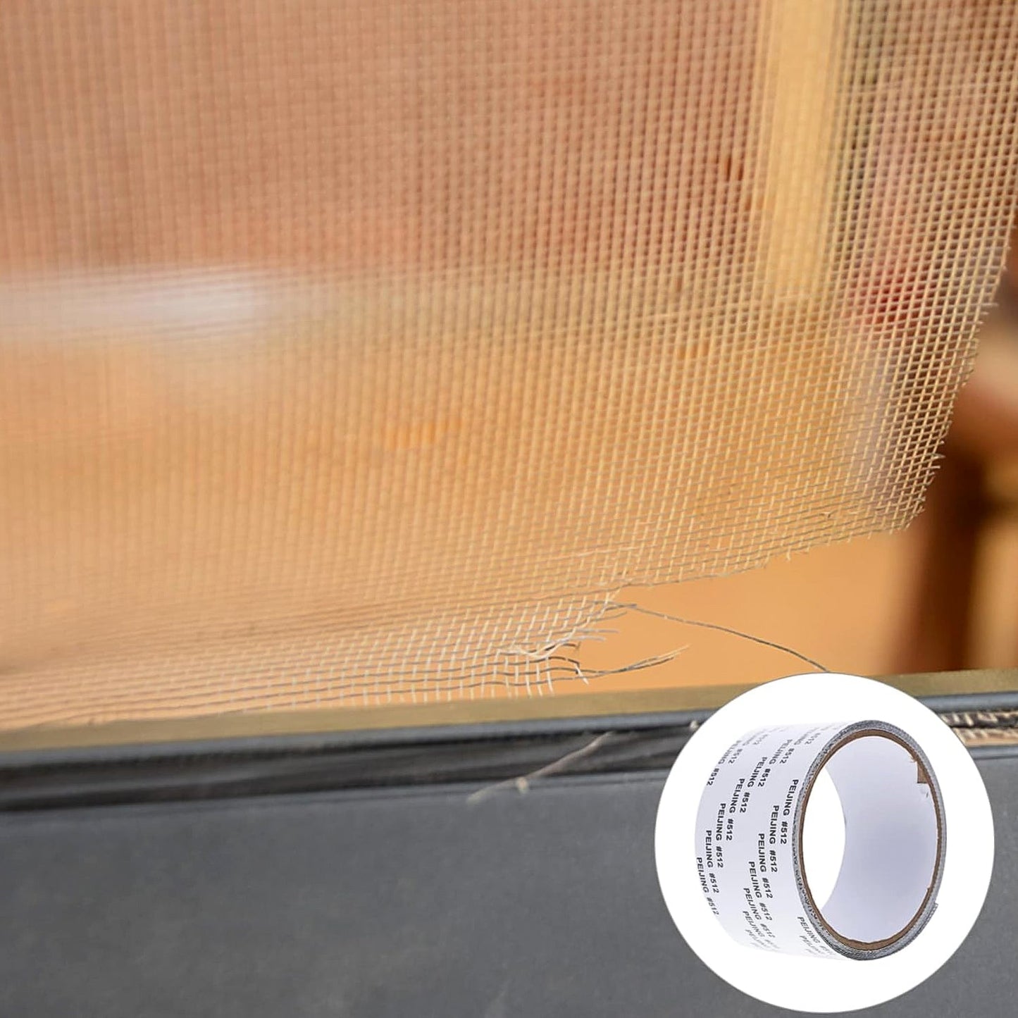 Self-Adhesive Mosquito Net Repair Tape â€“ 2M x 5CM Roll â€“ 1 Pc