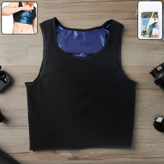 Menâ€™s Slim Fit Sweat Shaper Tank Top (L/XL, 1 Pc)