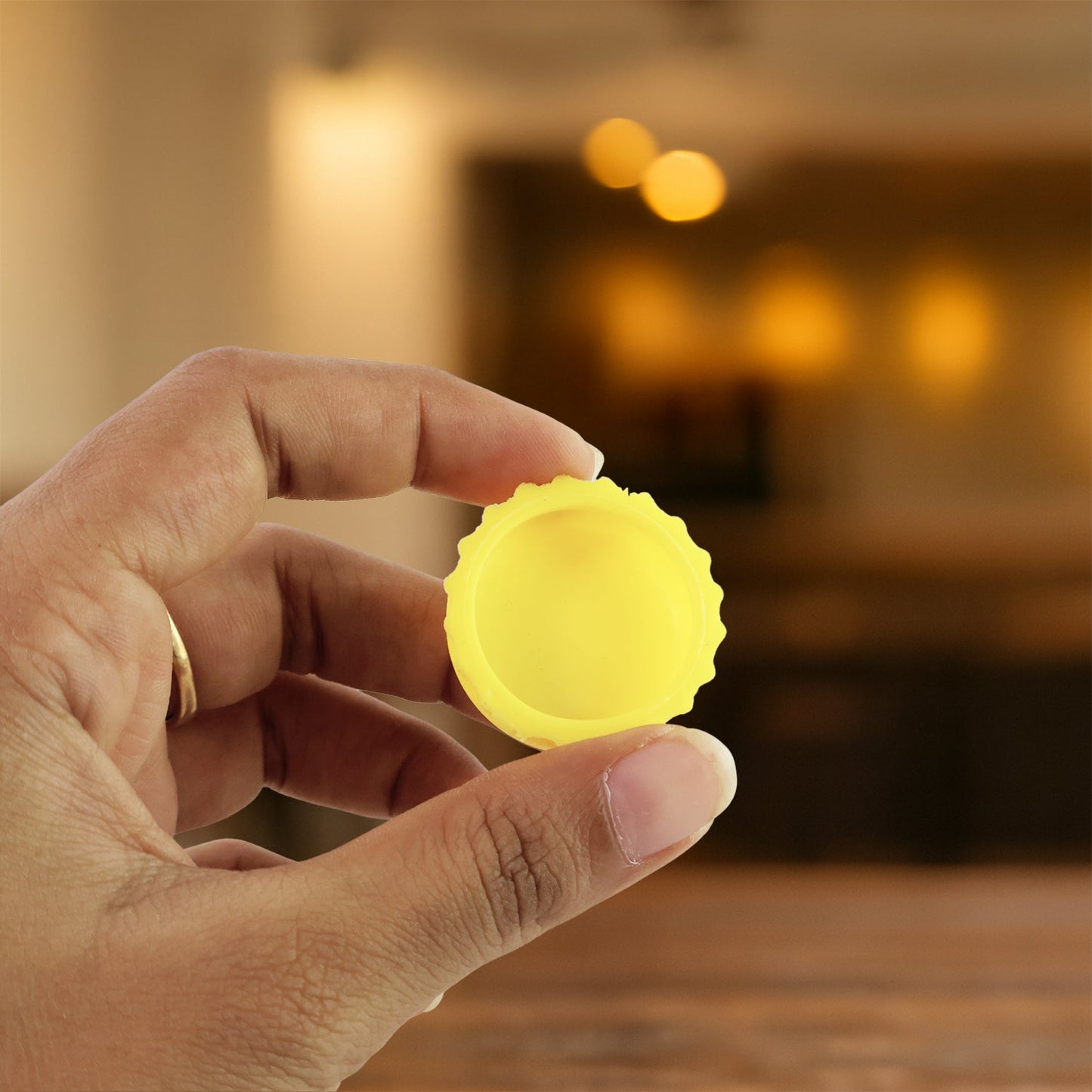 Reusable Silicone Bottle Cap Cover - (1 Pc)