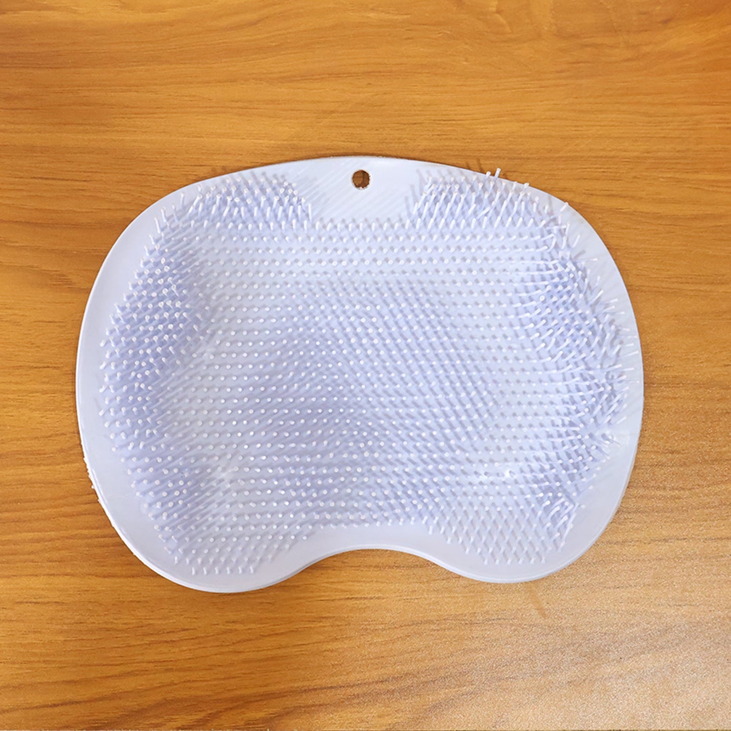 Purple Silicone Bath Massage Cushion â€“ Suction Cup Exfoliating Foot Scrubber & Mat