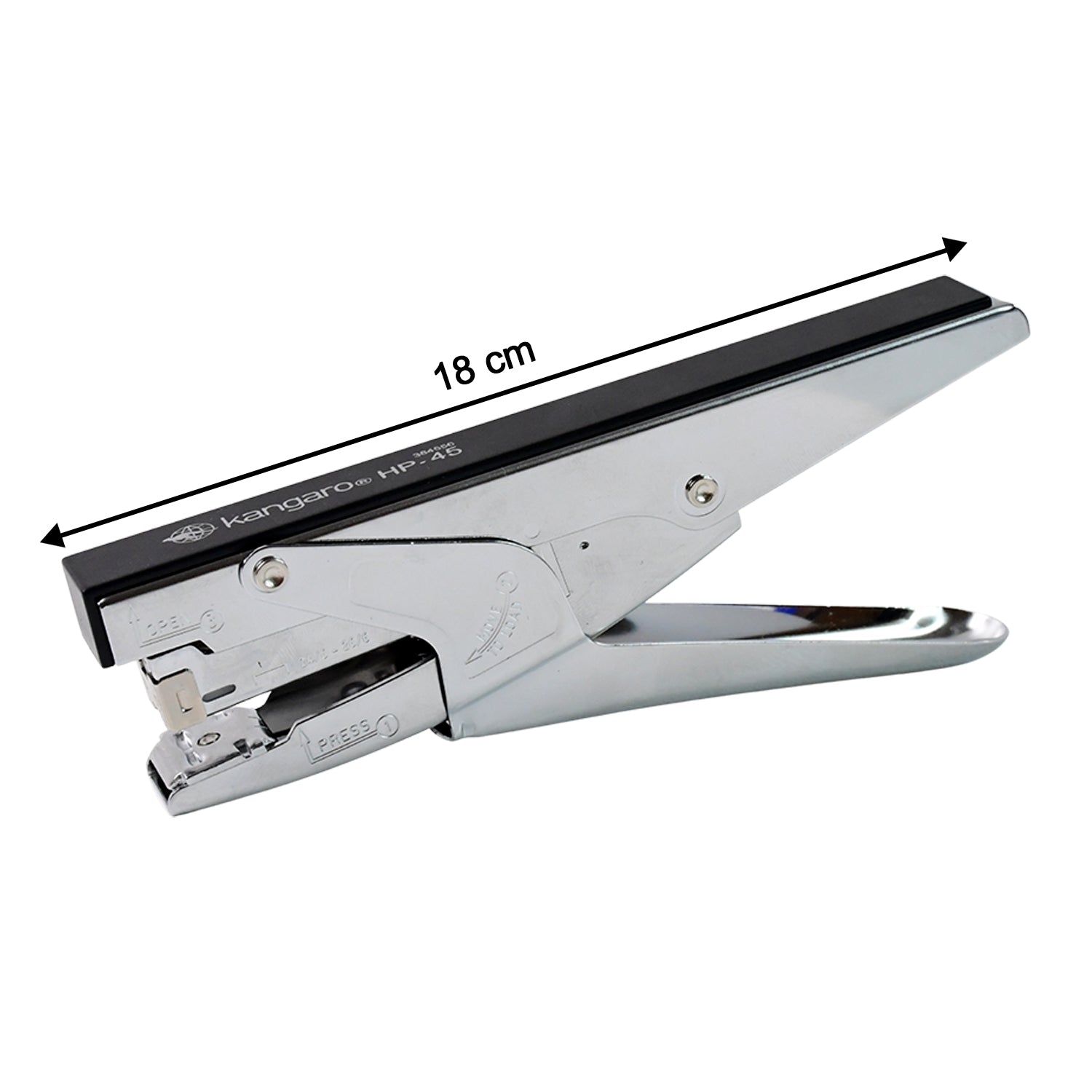 Kangaro HP-45 Heavy Duty Plier Stapler with Metal Body