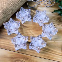 Star-Shaped LED Candles