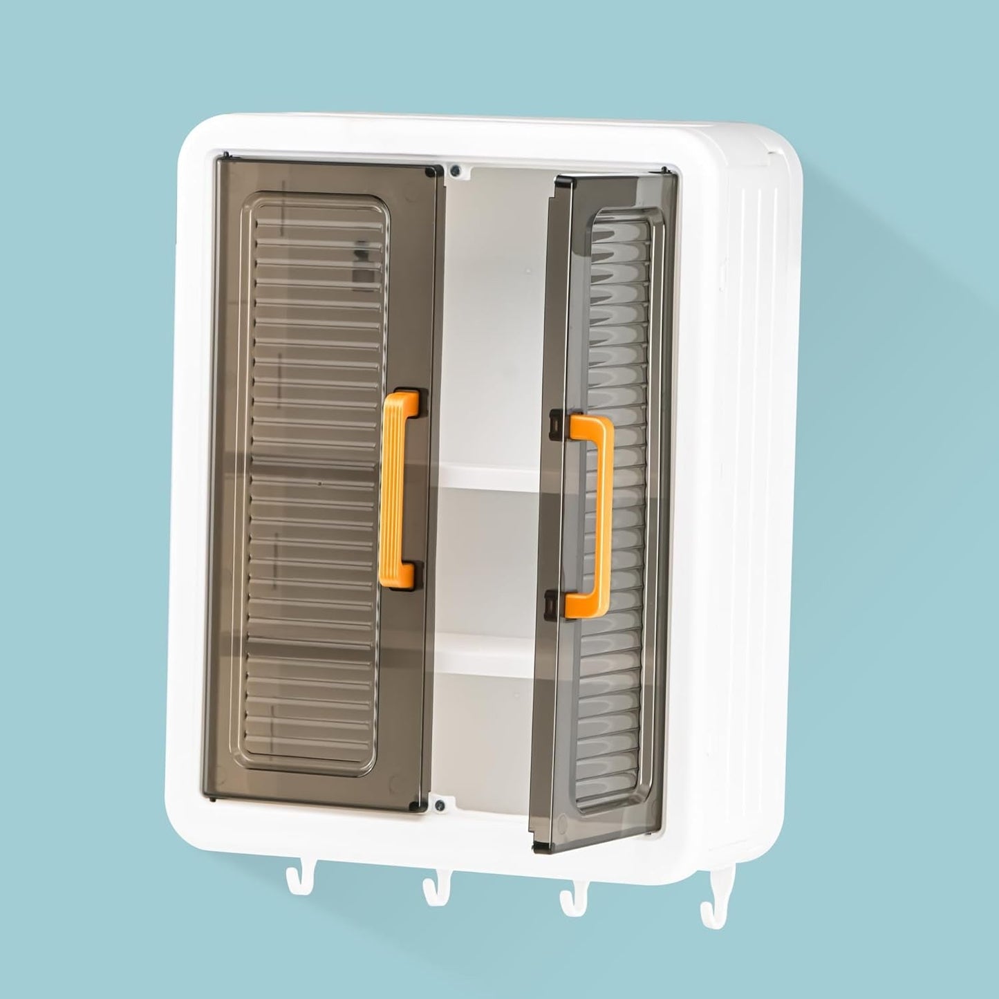 Large Wall-Mounted Kitchen Storage Cabinet Set