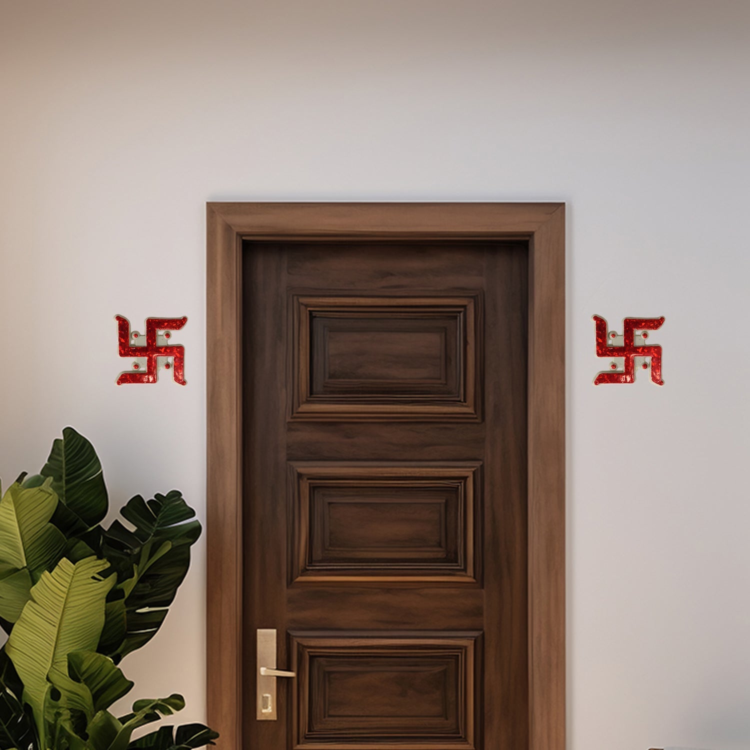 Traditional Decorative â€œSwastikâ€ Sticker - (Set)