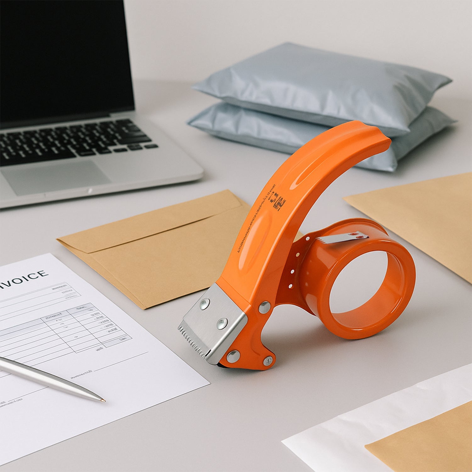 Heavy-Duty Packing Tape Dispenser - (50 mm / 1 Pc)