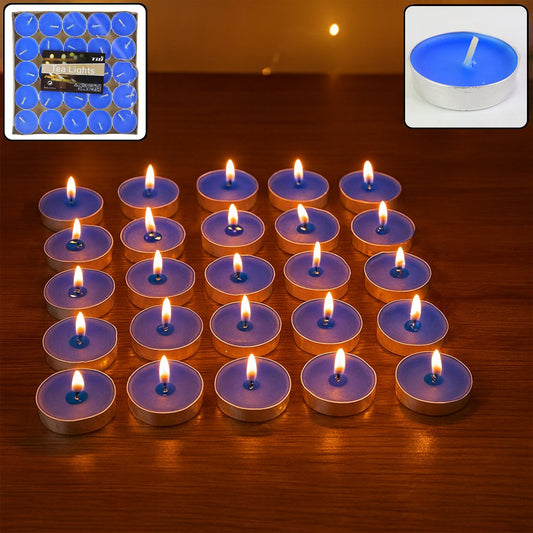 Mix Color Scented Tea Light Candles (25 Pc / Set)