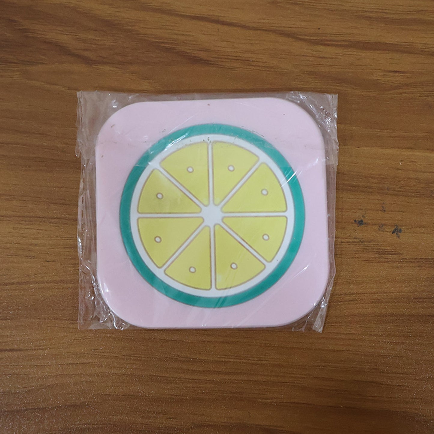 Premium Silicone Drink Coaster (1 Pc, 8Ã—8 cm / Mix Design)