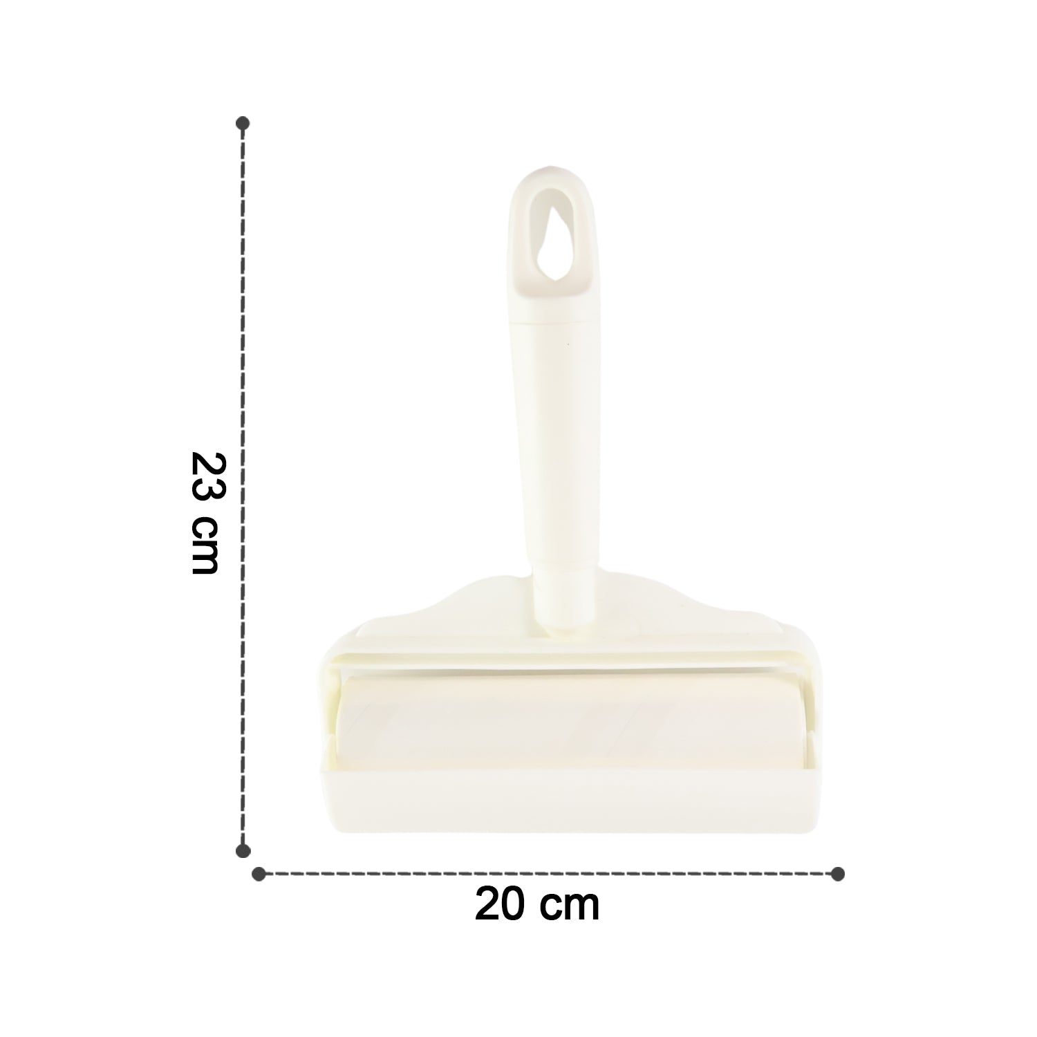 Extra-Wide Lint Roller 23 Ã— 20 cm Handle & Barrel  - (1 Pc)
