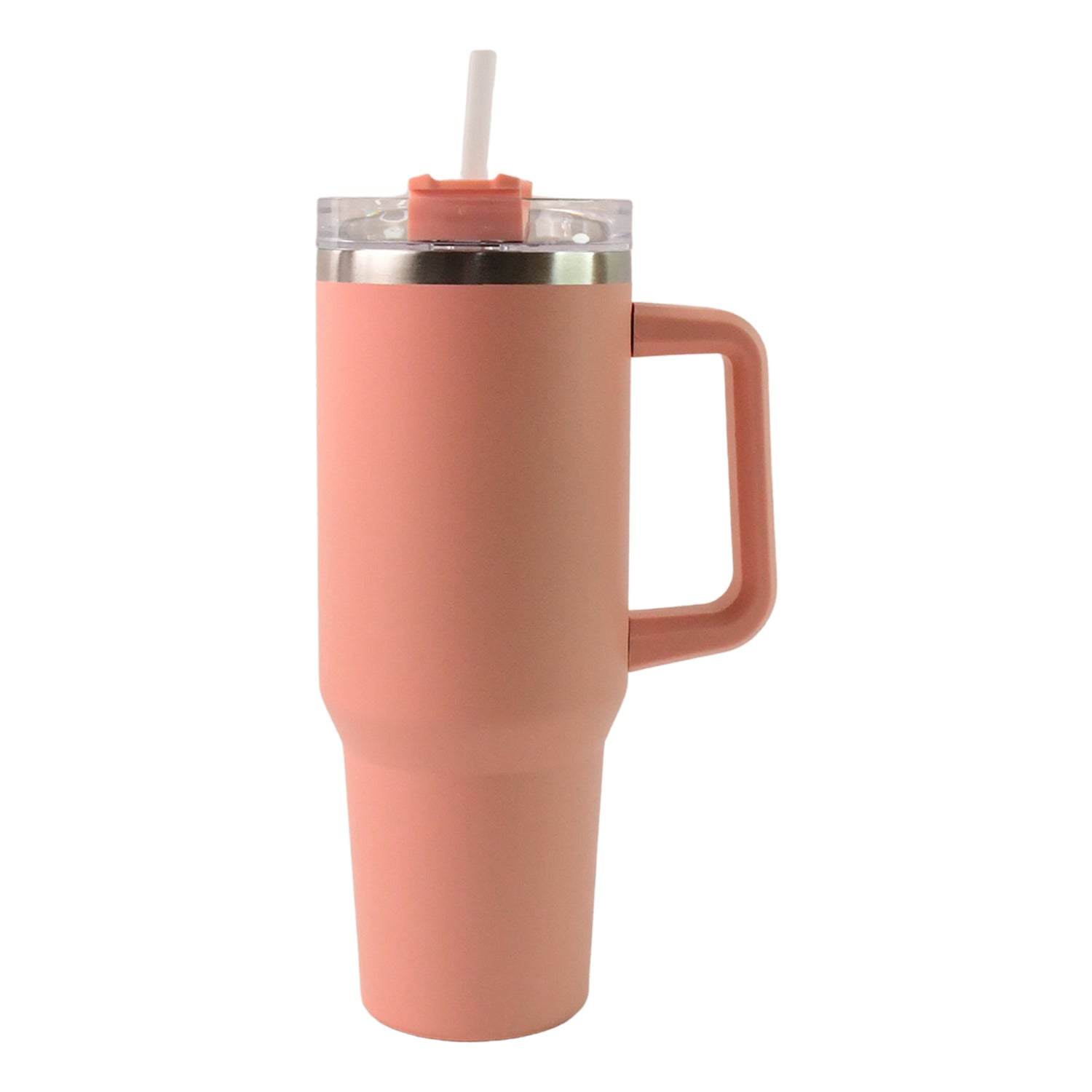 Customize / personalized Peach Extra Large Insulated Travel Mug, Tumbler (1200ML - 1 Pc)