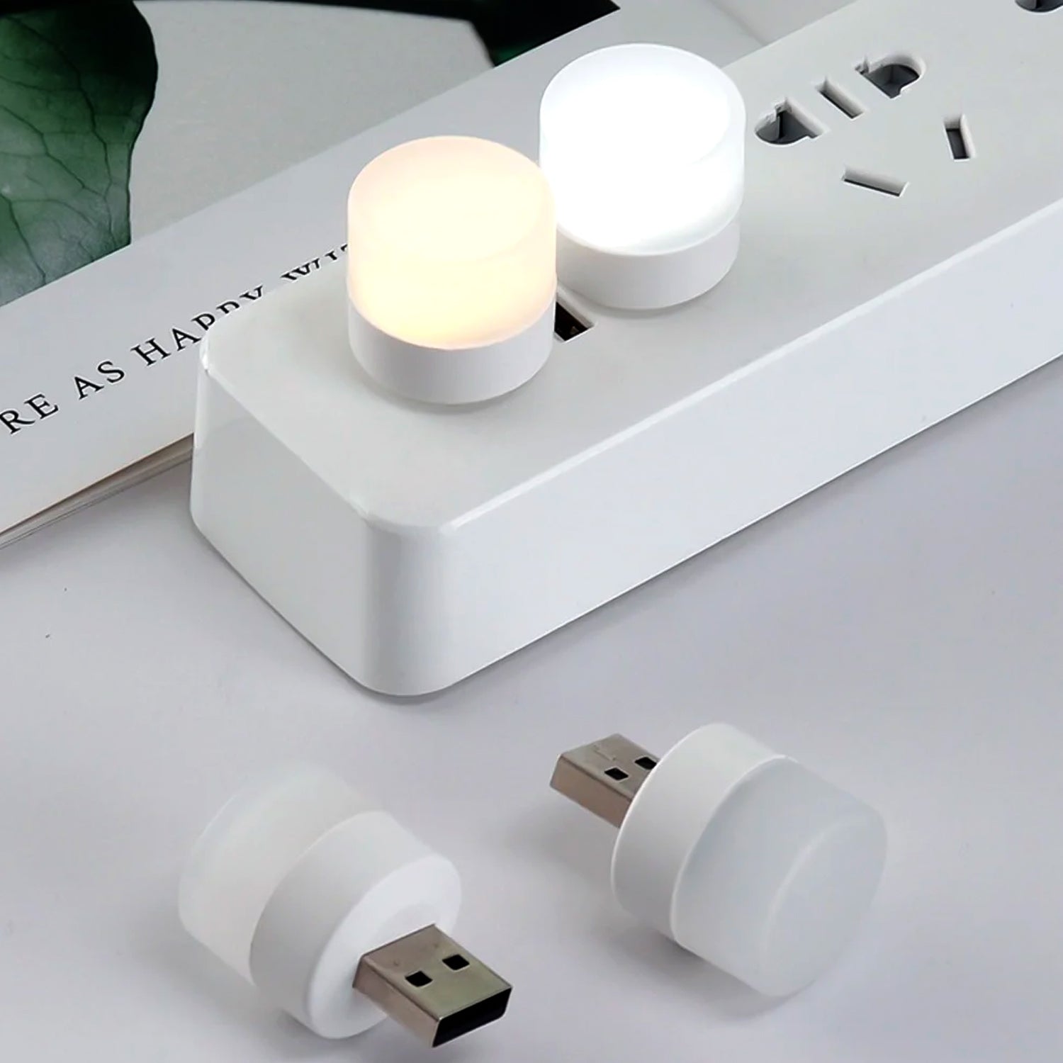 Mini USB LED Night Light - (2 Pc / Set)
