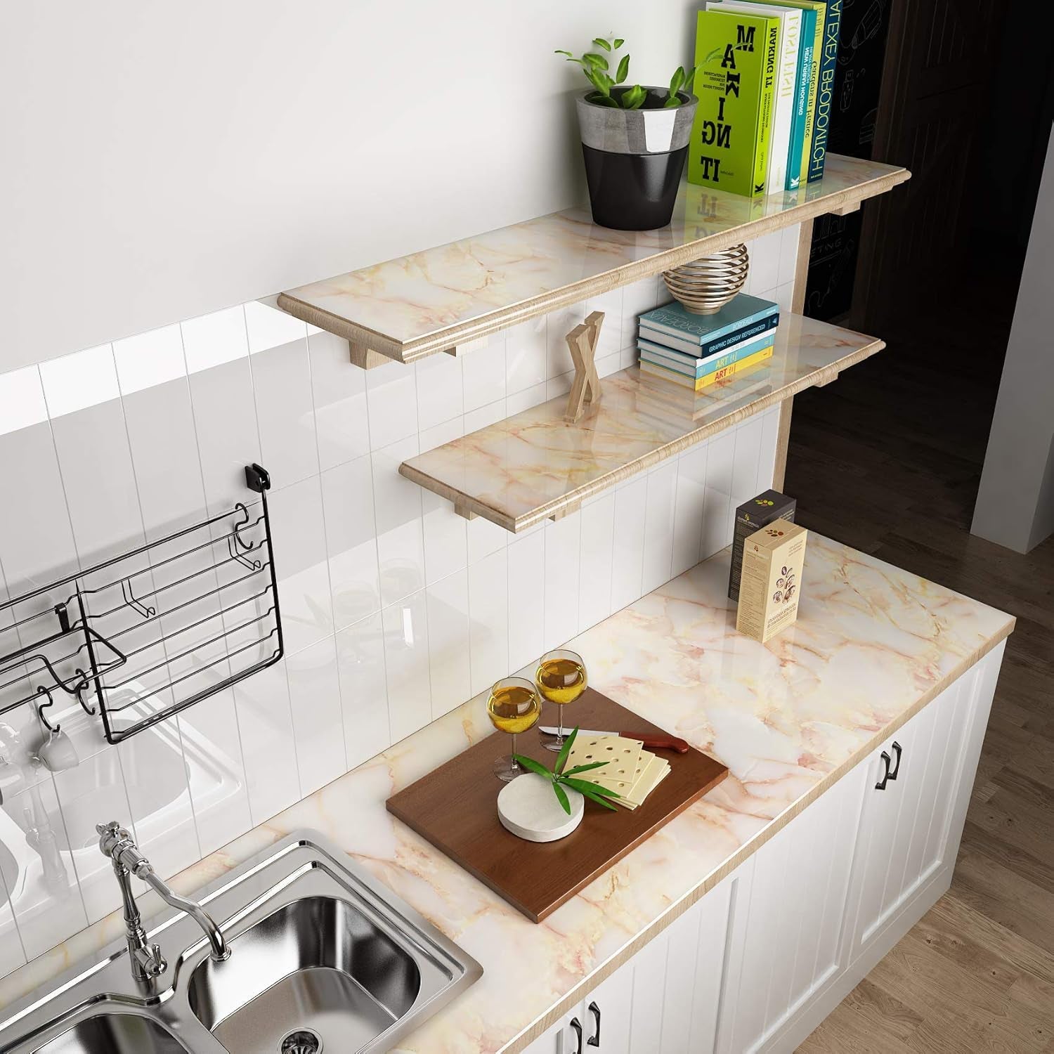 Marble Pattern Wallpaper Roll