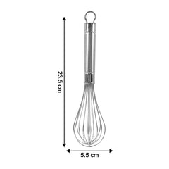 Apex Stainless Steel Small Hand Whisk (1 Pc)