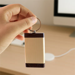 Premium Wood Keyring