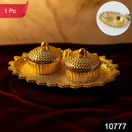 Pooja Kumkum / Roliâ€“Chawal Holder - (1 Pc)