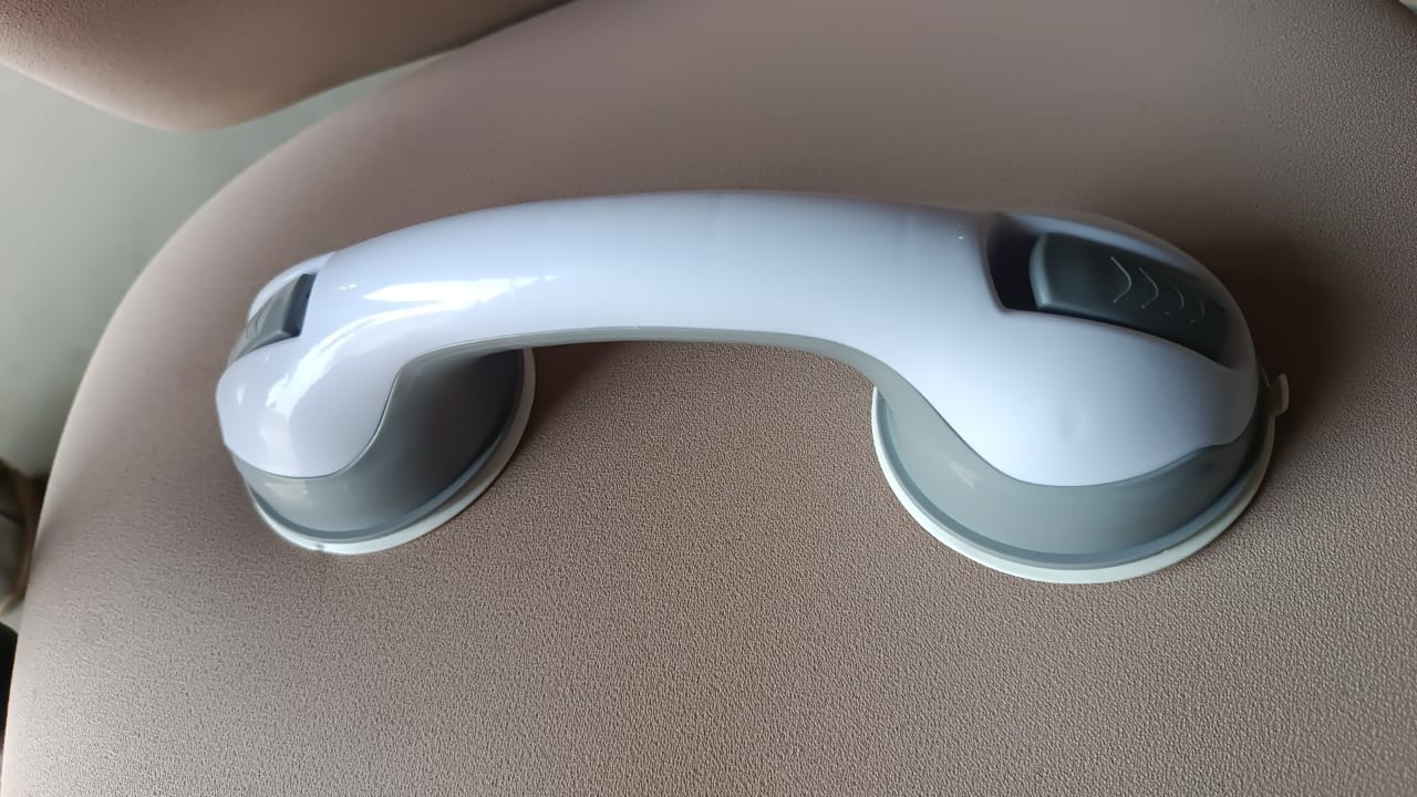 Suction Grab Bar Handle for Bathroom Safety (1 Pc)