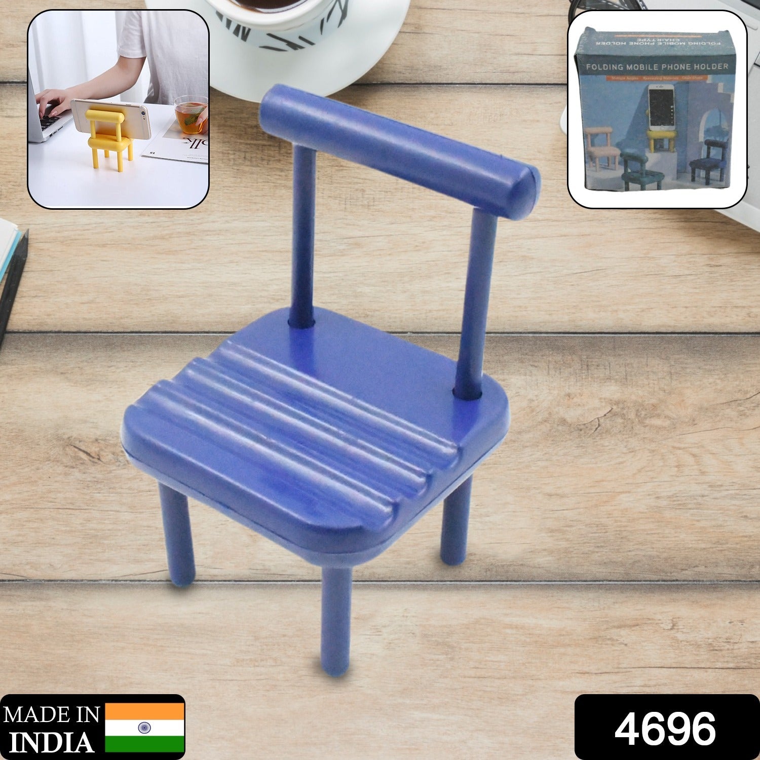 Mini Chair Phone Holder for All Mobile Phones (1 Pc)