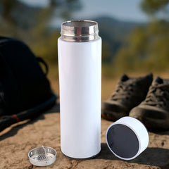 White Vacuum Bottle 