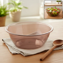 Transparent Multipurpose Mixing and Serving Bowl  (25 x 25 cm, 1 Pc)